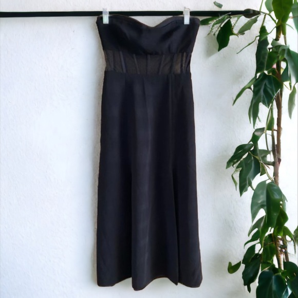 Cinq A Sept Honora Bustier Dress Size 8 - Picture 5 of 16